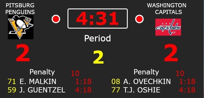 software ledwall hockey