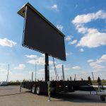 videowall mobile su carrello