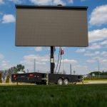 videowall mobile su carrello